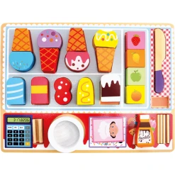 Bino 3D Puzzle Holz, Eisdiele