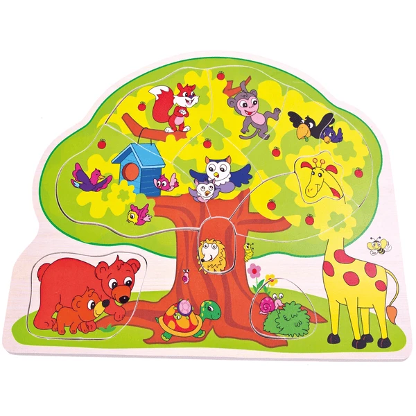 Bino Puzzle Wildtiere 12 Tlg. 3 Bino Puzzle Wildtiere 12 Tlg.
