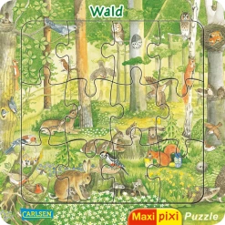 CARLSEN Verlag CARLSEN Maxi Pixi: Maxi-Pixi-Puzzle: Wald