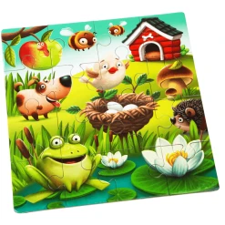 CUBIKA TOYS Cubika Puzzles 3 In 1 "Lieblingstiere"