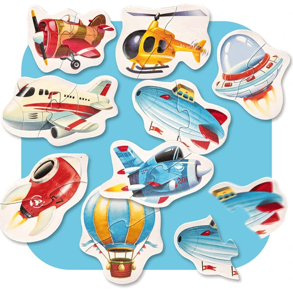 CUBIKA TOYS Cubika Puzzles 8 In 1 "Luftfahrzeuge" 3 CUBIKA TOYS Cubika Puzzles 8 In 1 "Luftfahrzeuge"