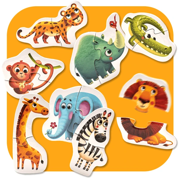 CUBIKA TOYS Cubika Puzzles "Afrikanische Tiere" 3 CUBIKA TOYS Cubika Puzzles "Afrikanische Tiere"