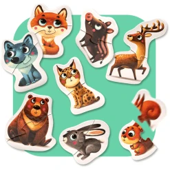 CUBIKA TOYS Cubika Puzzles "BergTiere"