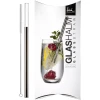 Eisch Glas-Trinkhalm GENTLEMAN 20 Cm Platin -Atmosphera Shop eisch glas trinkhalm gentleman 20 cm platin a370836