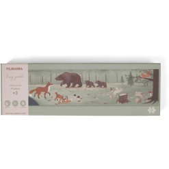 Filibabba Puzzle Mit 30 Teilen - Nordische Tierwelt