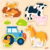 Goki Einlegepuzzle Bauernhoftiere 2 Goki Einlegepuzzle Bauernhoftiere -Atmosphera Shop goki einlegepuzzle bauernhoftiere a305590