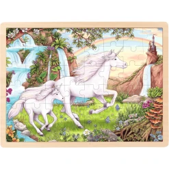 Goki Einlegepuzzle Einhorn 48 Teile