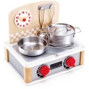 Hape 2-in-1 Küchen- & Grill-Set -Atmosphera Shop hape 2 in 1 kuechen grill set a228246