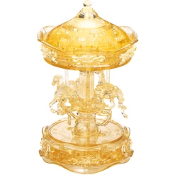 HCM Kinzel Crystal Puzzle Karussell Mehrfarbig
