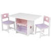 KidKraft® Tisch- Und Stuhlset Herzchen Weiß / Rosa -Atmosphera Shop kidkraft tisch und stuhlset herzchen weiss rosa a220363