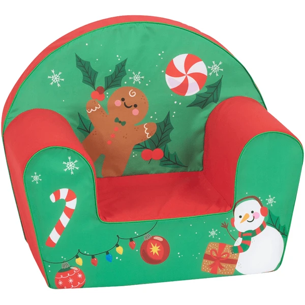 Knorr Toys® Kindersessel "Funny Christmas" Grün 3 Knorr Toys® Kindersessel "Funny Christmas" Grün