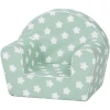 Knorr Toys® Kindersessel "Green White Stars" Grün -Atmosphera Shop knorr toys kindersessel green white stars gruen a384944
