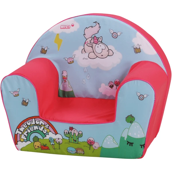 Knorr Toys® Kindersessel NICI "Theodor & Friends" Rosa 3 Knorr Toys® Kindersessel NICI "Theodor & Friends" Rosa