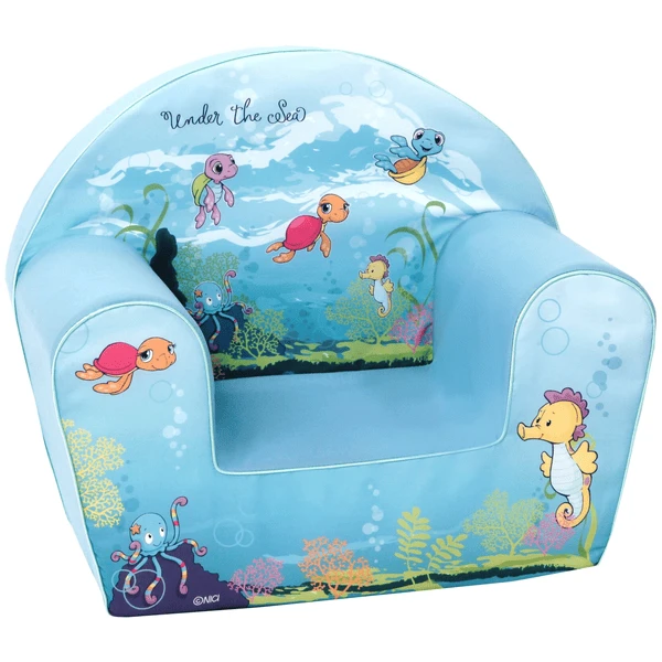 Knorr Toys® Kindersessel NICI "Under The Sea" Blau 3 Knorr Toys® Kindersessel NICI "Under The Sea" Blau