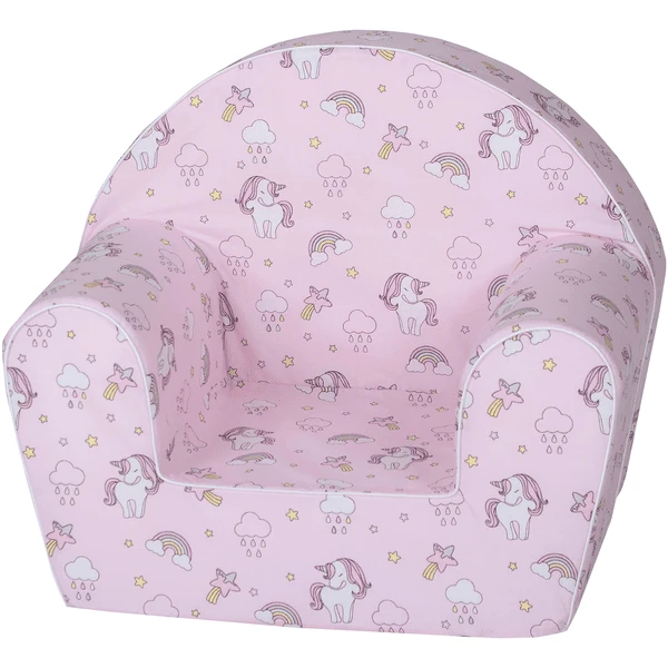 Knorr Toys® Kindersessel "Rainbow Unicorn" Rosa 3 Knorr Toys® Kindersessel "Rainbow Unicorn" Rosa