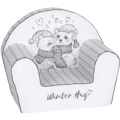 Knorr Toys® Kindersessel "Winter Hug" Weiß