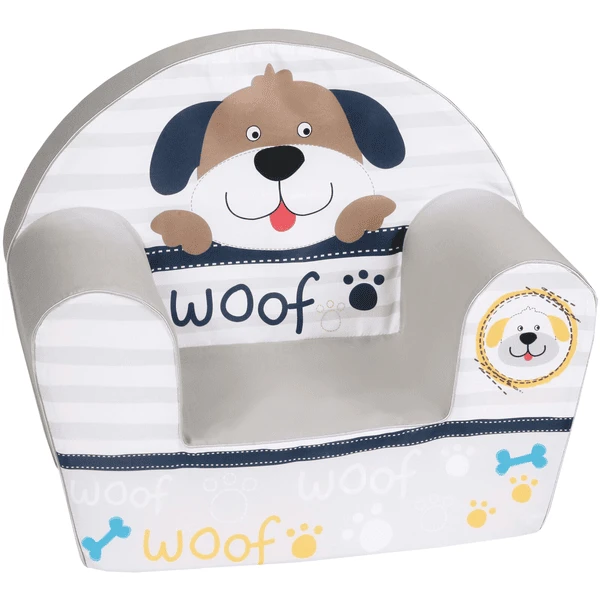Knorr Toys® Kindersessel "Woof" Weiß 3 Knorr Toys® Kindersessel "Woof" Weiß