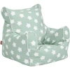 Knorr Toys® Kindersitzsack "Green White Stars" Grün -Atmosphera Shop knorr toys kindersitzsack green white stars gruen a384943
