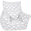 Knorr Toys® Kindersitzsack "Grey White Clouds" Grau -Atmosphera Shop knorr toys kindersitzsack grey white clouds grau a385040