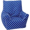 Knorr Toys® Kindersitzsack Junior - "Blue White Stars" Blau -Atmosphera Shop knorr toys kindersitzsack junior blue white stars blau a384993
