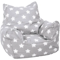 Knorr Toys® Kindersitzsack, Stars White