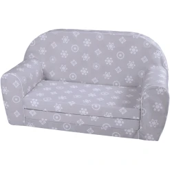 Knorr Toys® Kindersofa "Royal Grey" Grau