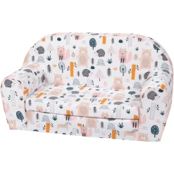 Knorr Toys® Kindersofa "Wildlife" Weiß