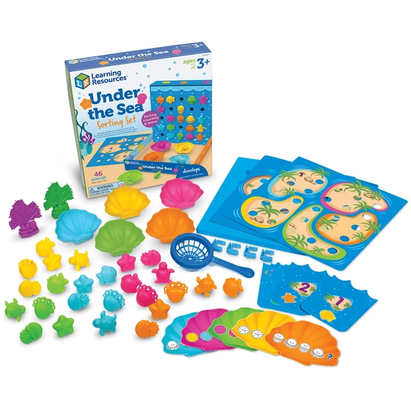 Learning Resources® Under The Sea Sorting Set 3 Learning Resources® Under The Sea Sorting Set