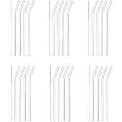 Leonardo Trinkhalme Ciao 23 Cm 24er Set Transparent