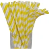 Luxentu Papier-Trinkhalme Gestreift Mit Knick 19.7 Cm 100er Set Gelb -Atmosphera Shop luxentu papier trinkhalme gestreift mit knick 19 7 cm 100er set gelb a364392