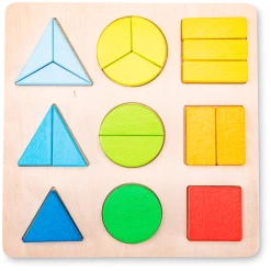 New Classic Toys® New Classic Toys Geometrisches Formen Puzzle Set