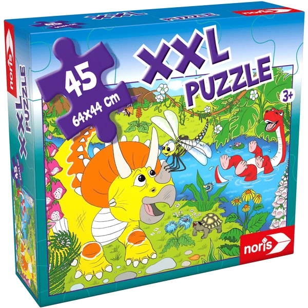 Noris XXL Puzzle Dinosaurier 3 Noris XXL Puzzle Dinosaurier