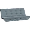 Outsunny Sitzkissen Mit 6 Bändern Grau 1 Outsunny Sitzkissen Mit 6 Bändern Grau -Atmosphera Shop outsunny sitzkissen mit 6 baendern grau a382040