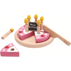 PlanToys Geburtstagskuchen Set