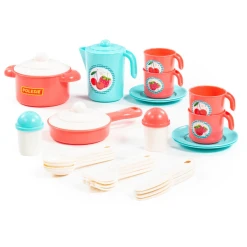 POLESIE® Küchenset Anastasia, Türkis (4 Personen)