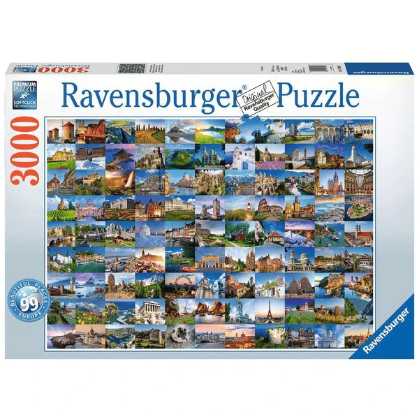 Ravensburger 99 Beautiful Places In Europe Bunt 3 Ravensburger 99 Beautiful Places In Europe Bunt
