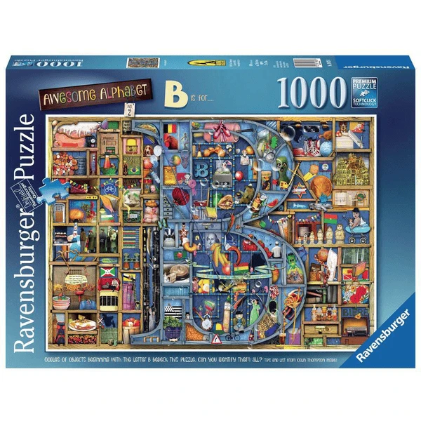 Ravensburger Awesome Alphabet "B" Bunt 3 Ravensburger Awesome Alphabet "B" Bunt
