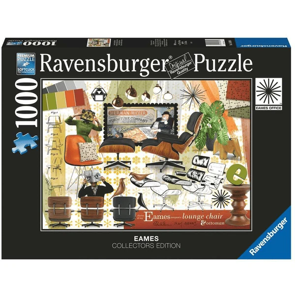 Ravensburger Eames Design Klassiker Bunt 3 Ravensburger Eames Design Klassiker Bunt