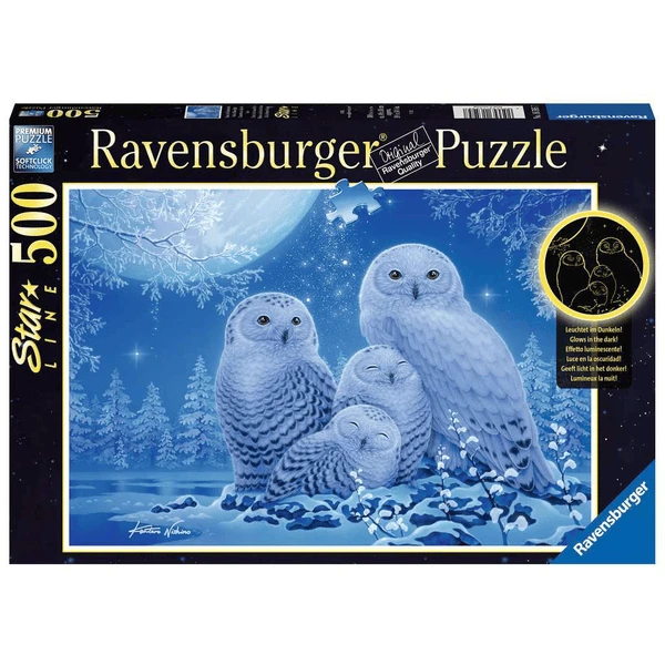 Ravensburger Eulen Im Mondschein Bunt 3 Ravensburger Eulen Im Mondschein Bunt