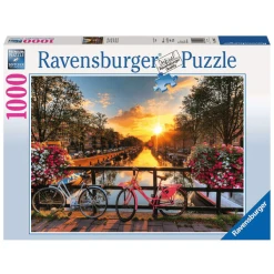 Ravensburger Fahrräder In Amsterdam Bunt