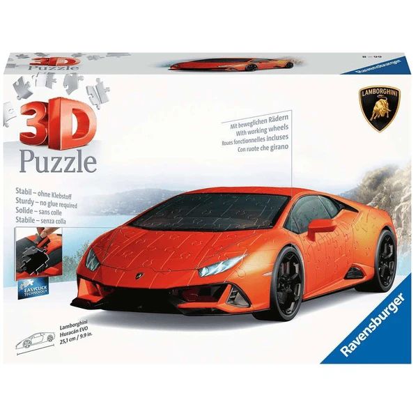 Ravensburger Lamborghini Huracán EVO - Arancio Bunt 3 Ravensburger Lamborghini Huracán EVO - Arancio Bunt