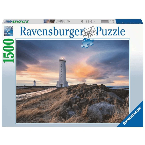Ravensburger Magische Stimmung über Dem Leuchtturm Von Akranes, Island Bunt 3 Ravensburger Magische Stimmung über Dem Leuchtturm Von Akranes, Island Bunt