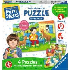Ravensburger Ministeps® Mein Allererstes Puzzle: Streichelzoo