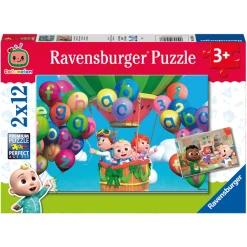 Ravensburger Puzzle 2x12 Teile - Lernen Und Spielen