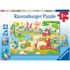 Ravensburger Puzzle 2x12 Teile - Lieblingsdinos -Atmosphera Shop ravensburger puzzle 2x12 teile lieblingsdinos a341637