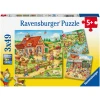 Ravensburger Puzzle 3 X 49 Teile Ferien Auf Dem Land -Atmosphera Shop ravensburger puzzle 3 x 49 teile ferien auf dem land a341640