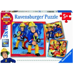 Ravensburger Puzzle 3 X 49 Teile Feuerwehrmann Sam: Unser Held Sam
