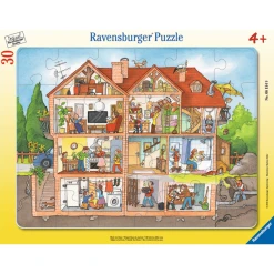 Ravensburger Rahmenpuzzle - Blick Ins Haus 30 Teile