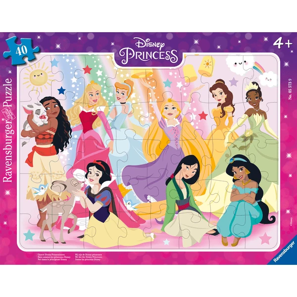 Ravensburger Rahmenpuzzle - Unsere Disney Prinzessinnen 3 Ravensburger Rahmenpuzzle - Unsere Disney Prinzessinnen
