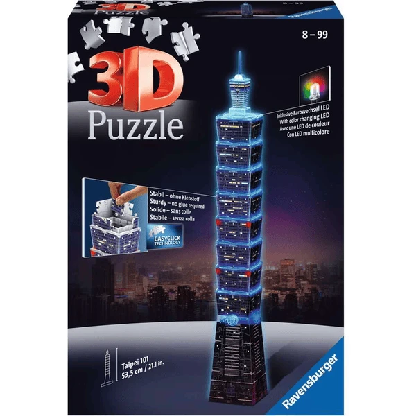 Ravensburger Taipei 101 Bei Nacht Bunt 3 Ravensburger Taipei 101 Bei Nacht Bunt